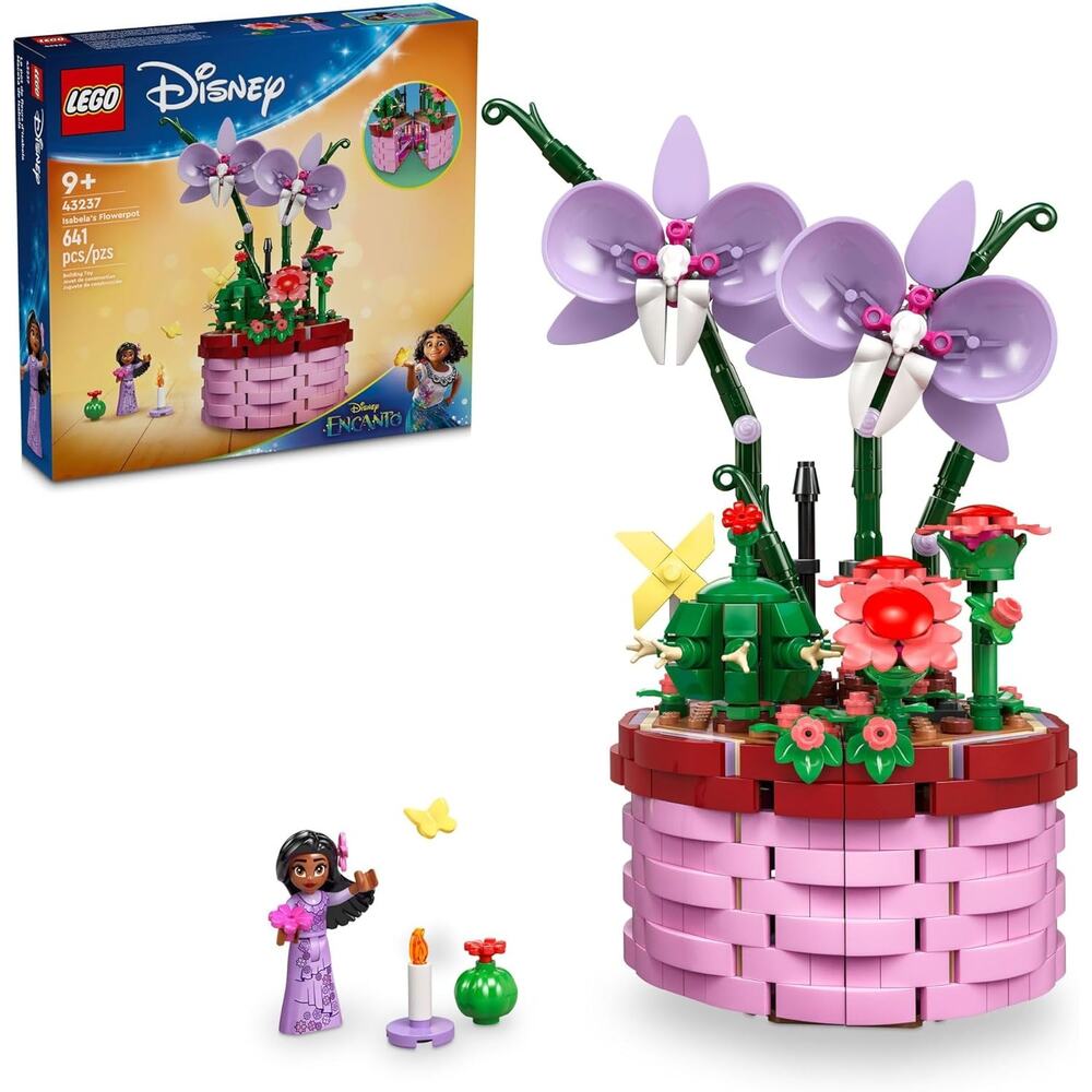 LEGO Disney Encanto Isabela’s Flowerpot Orchid Flower43237 Ages 9+ NWT